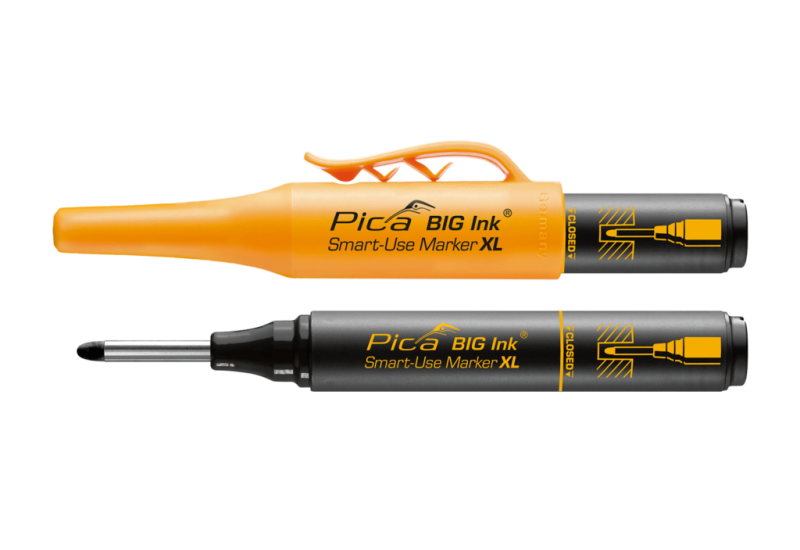 Pica - BIG Ink Smart‑Use XL Noir – Marqueur industriel permanent 10 mm – Réf. 170/46/SB Pica - BIG Ink Smart‑Use XL Noir – Marqueur industriel permanent 10 mm – Réf. 170/46/SB