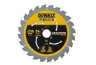 DEWALT - Lame de scie circulaire stationnaire XR Runtime, 216 x 30 mm, 24 dents