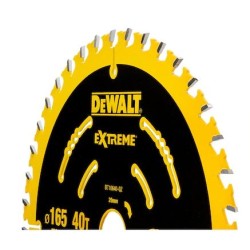 DEWALT - Lame de scie circulaire sans fil Extreme, 165 x 20 mm, 40 dents