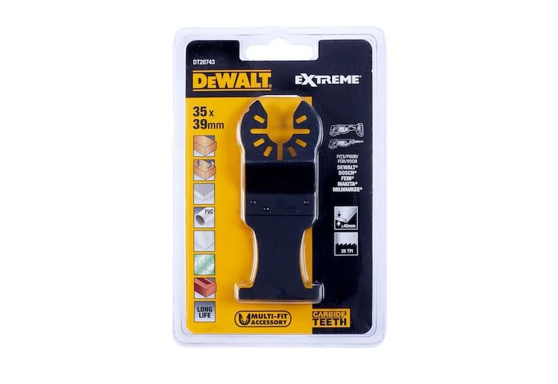 DEWALT - Lame carbure 35 mm pour multi-cutter DEWALT - Lame carbure 35 mm pour multi-cutter