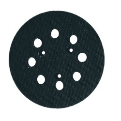 DEWALT - Plateau de ponçage velcro pour ponceuse excentrique 8 trous ø 125 mm