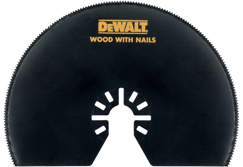 DEWALT - Lame Ø100 mm BiM semi circulaire pour multi-cutter DEWALT - Lame Ø100 mm BiM semi circulaire pour multi-cutter