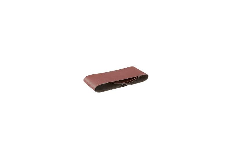 Paquet de 3 bandes abrasives DeWalt DT3323 grain 100 dimensions 100x610mm pour ponceuse à bande large.
