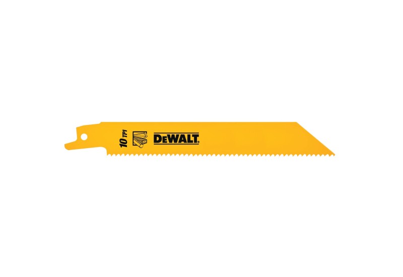 DEWALT - Lame de scie sabre BiM pour la coupe du bois avec métal 152 mm DEWALT - Lame de scie sabre BiM pour la coupe du bois avec métal 152 mm