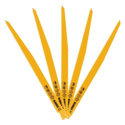 DEWALT - Lame de scie sabre BiM Plungepoint pour la coupe du bois 228 mm