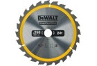 DEWALT - Lames de scie circulaire stationnaire Construction 250 x 30 mm, 24 dents