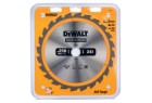 DEWALT - Lames de scie circulaire stationnaire Construction 250 x 30 mm, 24 dents