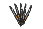 DEWALT - Lame de scie sabre BiM 2X Long Life pour la coupe du bois et métal228 mm