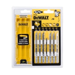DEWALT - Coffret plastique de 10 lames XPC HCS BiM pour le bois