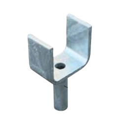 Fourche simple ALTRAD 609013ZMH pour étai de chantier – accessoire d’étaiement en acier