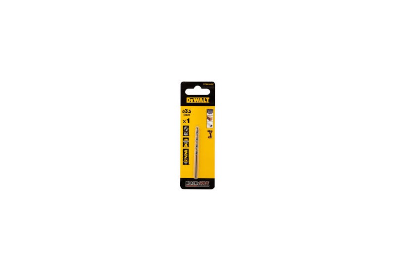 DEWALT - Foret Black&Gold HSS-G 3.5x39x70 mm DEWALT - Foret Black&Gold HSS-G 3.5x39x70 mm