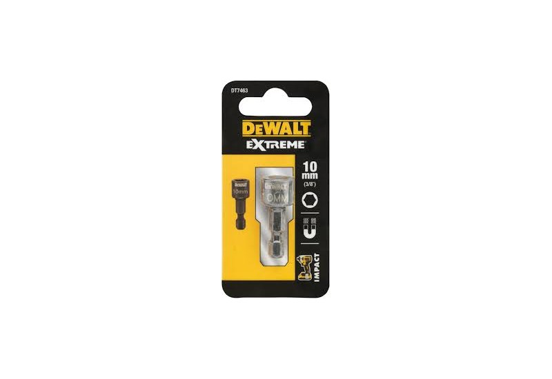 DEWALT - Douille compacte longueur 35 mm diamètre 10 mm DEWALT - Douille compacte longueur 35 mm diamètre 10 mm