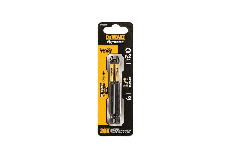 DEWALT - Embouts Flextorq 89mm PZ2 DEWALT - Embouts Flextorq 89mm PZ2