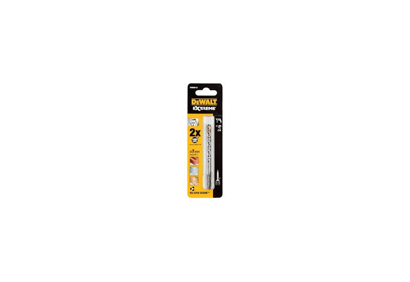 DEWALT - Foret béton Extreme 7 x 60 x 100 mm DEWALT - Foret béton Extreme 7 x 60 x 100 mm