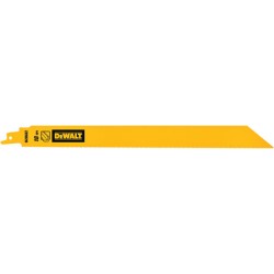 DEWALT - Lame de scie sabre BIM pour la coupe du métal épais 304mm / 18TPI