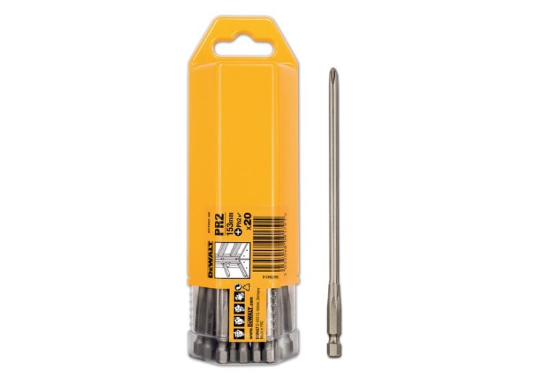 DEWALT - 20 porte-embouts de vis en bande 153 mm