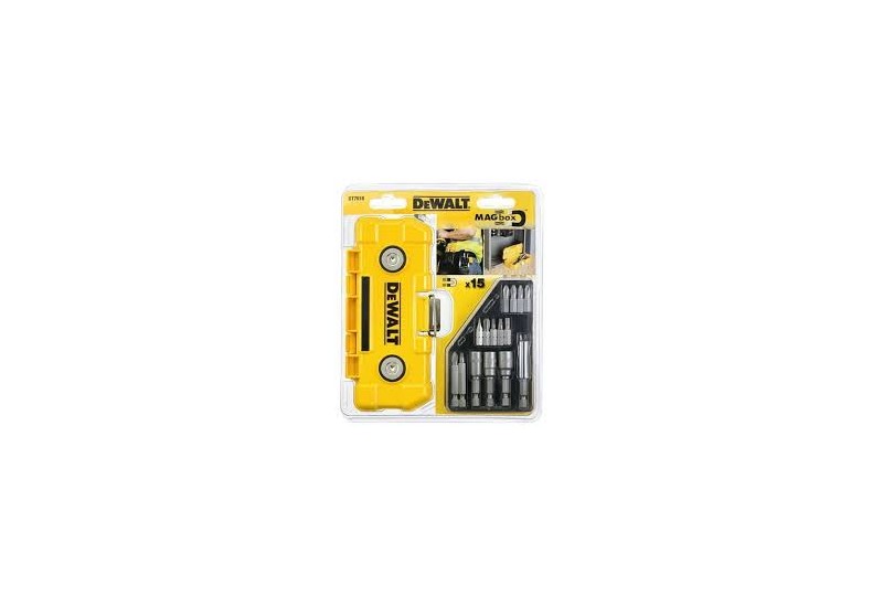 DEWALT - Coffret Mag Box magnétique avec embouts de vissage 25 mm et 50 mm DEWALT - Coffret Mag Box magnétique avec embouts de vissage 25 mm et 50 mm