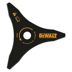 DEWALT - Couteau à herbe 3 lames / dents 250 mm pour débroussailleuse