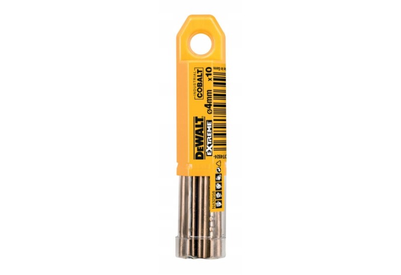 DEWALT - Foret métal HS-Co Extreme 10 pièces 4x43x75 mm DEWALT - Foret métal HS-Co Extreme 10 pièces 4x43x75 mm