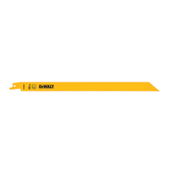 DEWALT - Lame de scie sabre BiM pour la coupe du bois avec métal 305 mm