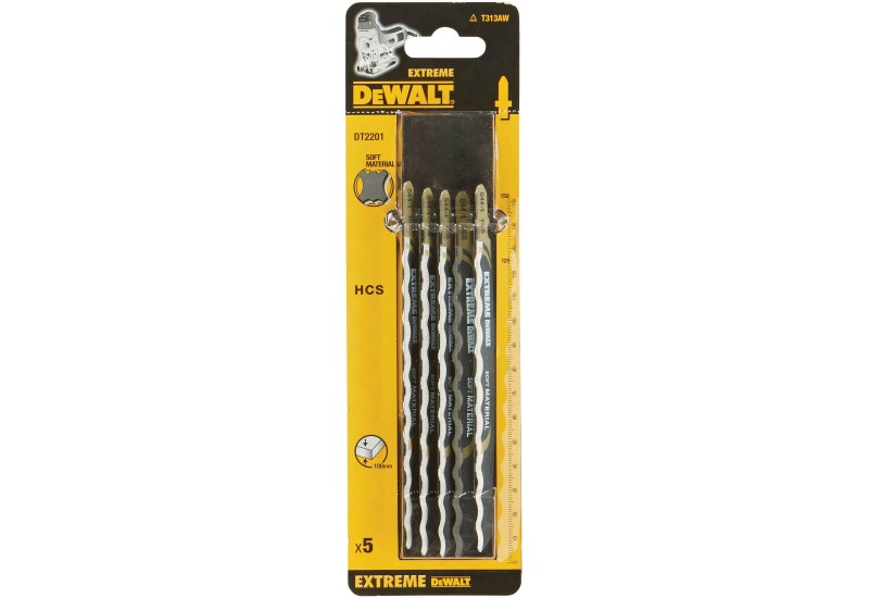DEWALT - Lame couteau pour scie sauteuse profondeur de coupe inf 100 mm attache en T