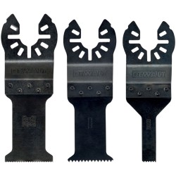 DEWALT - Blister 3 pièces DT20701/DT20704/DT20706 pour multi-cutter