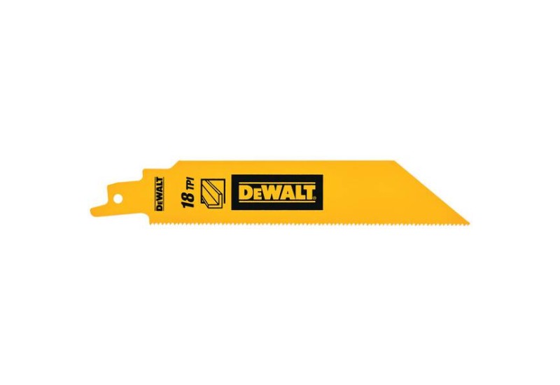 DEWALT - Lame de scie sabre HCS Progressor pour la coupe du métal 150 mm DEWALT - Lame de scie sabre HCS Progressor pour la coupe du métal 150 mm