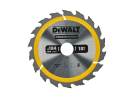 DEWALT - Lame de scie circulaire portative Construction, 184x30 mm, 18 dents