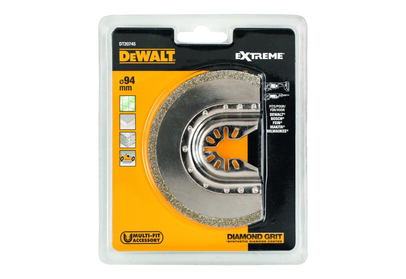 DEWALT - Lame diamant demi-lune pour multi-cutter DEWALT - Lame diamant demi-lune pour multi-cutter