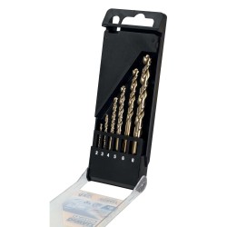 DEWALT - Coffret plastique de 6 forets métal Extreme cobalt HSS-CO