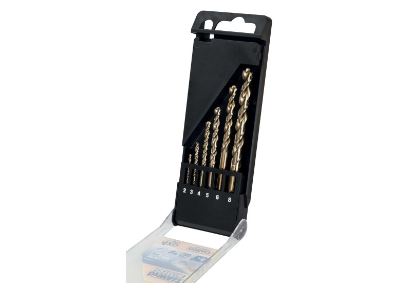 DEWALT - Coffret plastique de 6 forets métal Extreme cobalt HSS-CO