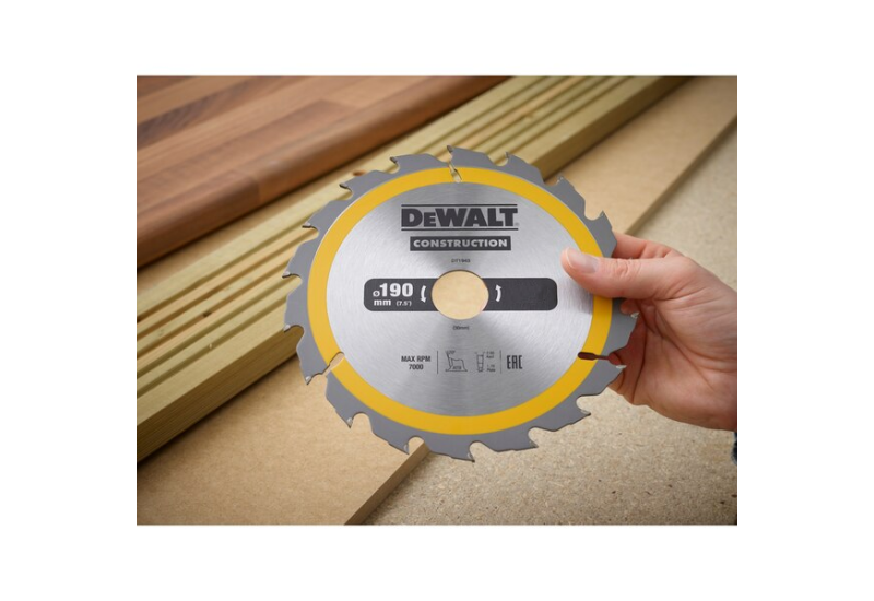 DEWALT - Lame de scie circulaire portative Construction, 190x30 mm, 40 dents DEWALT - Lame de scie circulaire portative Construction, 190x30 mm, 40 dents