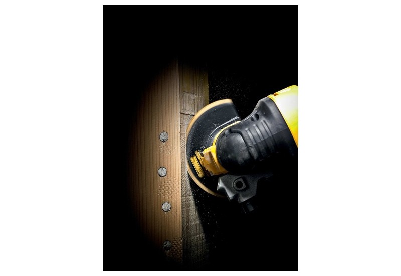 DEWALT - Lame Ø100 m titanium semi circulaire moyeu déporté pour multi-cutter DEWALT - Lame Ø100 m titanium semi circulaire moyeu déporté pour multi-cutter