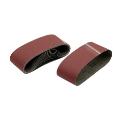 Boîte de 10 bandes abrasives DeWalt DT3671 grain 60 dimensions 100x610mm pour ponceuse à bande large.