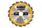 DEWALT - Lame de scie circulaire portative Construction, 190x30 mm, 18 dents
