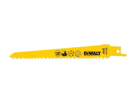 DEWALT - Lame de scie sabre BiM pour la coupe du bois 152 mm