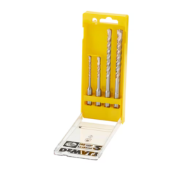 DEWALT - Coffret de 4 forets SDS-Plus Extreme 5,5, 7, 8, 10 x 160 mm