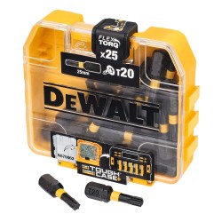 DEWALT - 25 embouts de vissage impact Torsion T20 en boite Tic Tac