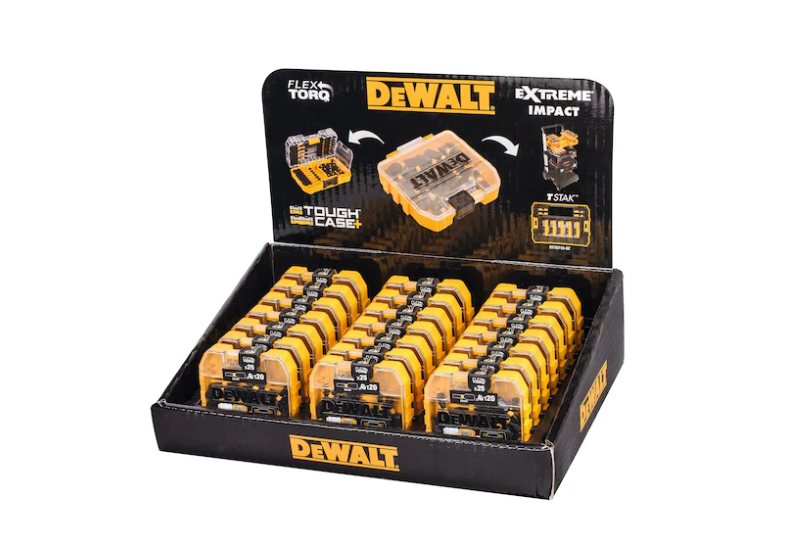 DEWALT - 25 embouts de vissage impact Torsion T25 en boite Tic Tac DEWALT - 25 embouts de vissage impact Torsion T25 en boite Tic Tac