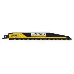 DEWALT - Lame de scie sabre carbure 230 mm pour le bois avec clous / 6TPI