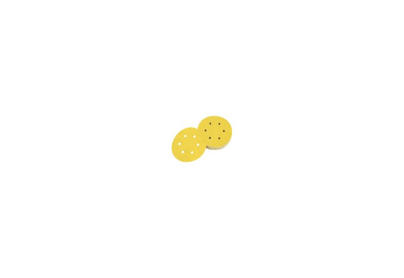 DEWALT - Disque abrasif velcro pour ponceuses excentriques grain 60 - 8 perforations ø 125 mm DEWALT - Disque abrasif velcro pour ponceuses excentriques grain 60 - 8 perforations ø 125 mm