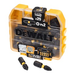 DEWALT - 25 embouts de vissage impact Torsion Ph2 en boite Tic Tac