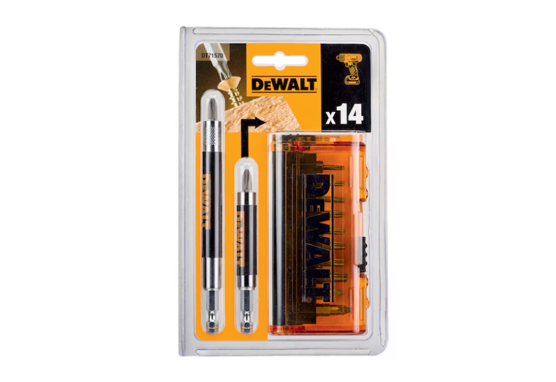 DEWALT - Coffret de 14 pièces avec embouts de vissage 25 mm DEWALT - Coffret de 14 pièces avec embouts de vissage 25 mm