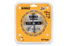 DEWALT - Lame de scie circulaire sans fil Construction, 136x10 mm, 16 dents