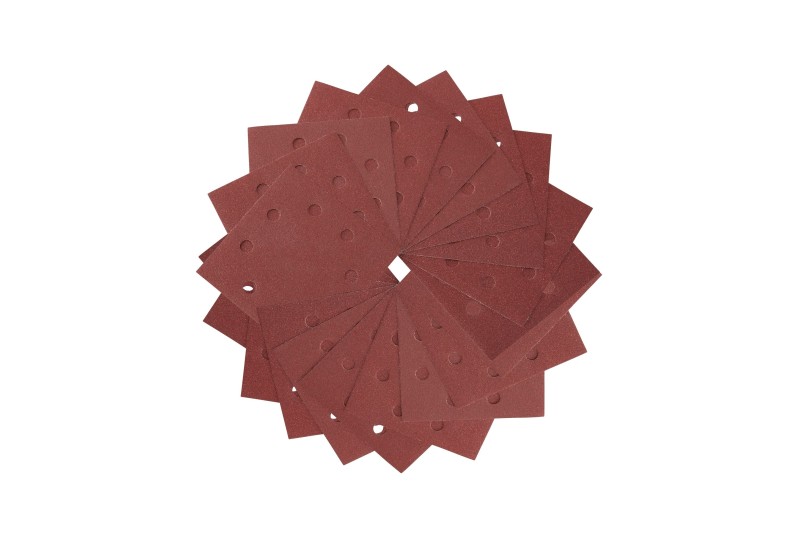 DEWALT - 1/4 feuille abrasive pour ponceuses vibrantes grain 180 - 8 perforations 115x115 mm DEWALT - 1/4 feuille abrasive pour ponceuses vibrantes grain 180 - 8 perforations 115x115 mm