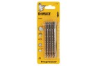 DEWALT - Lame de scie sauteuse denture Progressor bois, Agglo, Md profondeur de coupe inf 65 mm attache en T