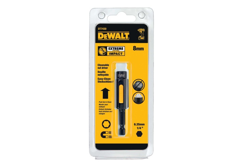 DEWALT - Porte-embouts nettoyable Extreme impact 8 mm