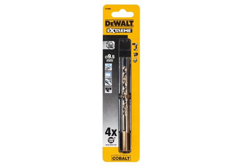 DEWALT - Foret métal HS-Co Extreme 9.5x78x125 mm DEWALT - Foret métal HS-Co Extreme 9.5x78x125 mm