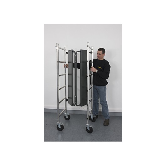 Mise en place instantané par système pliage par le milieu sur chrono3 Mise en place instantané par système pliage par le milieu sur chrono3