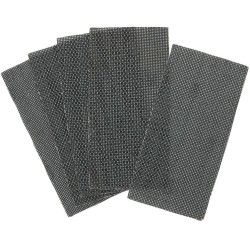 DEWALT - 1/3 feuille abrasive velcro, structure en maille durée de vie extra longue X4 93 x 190 mm grain 240